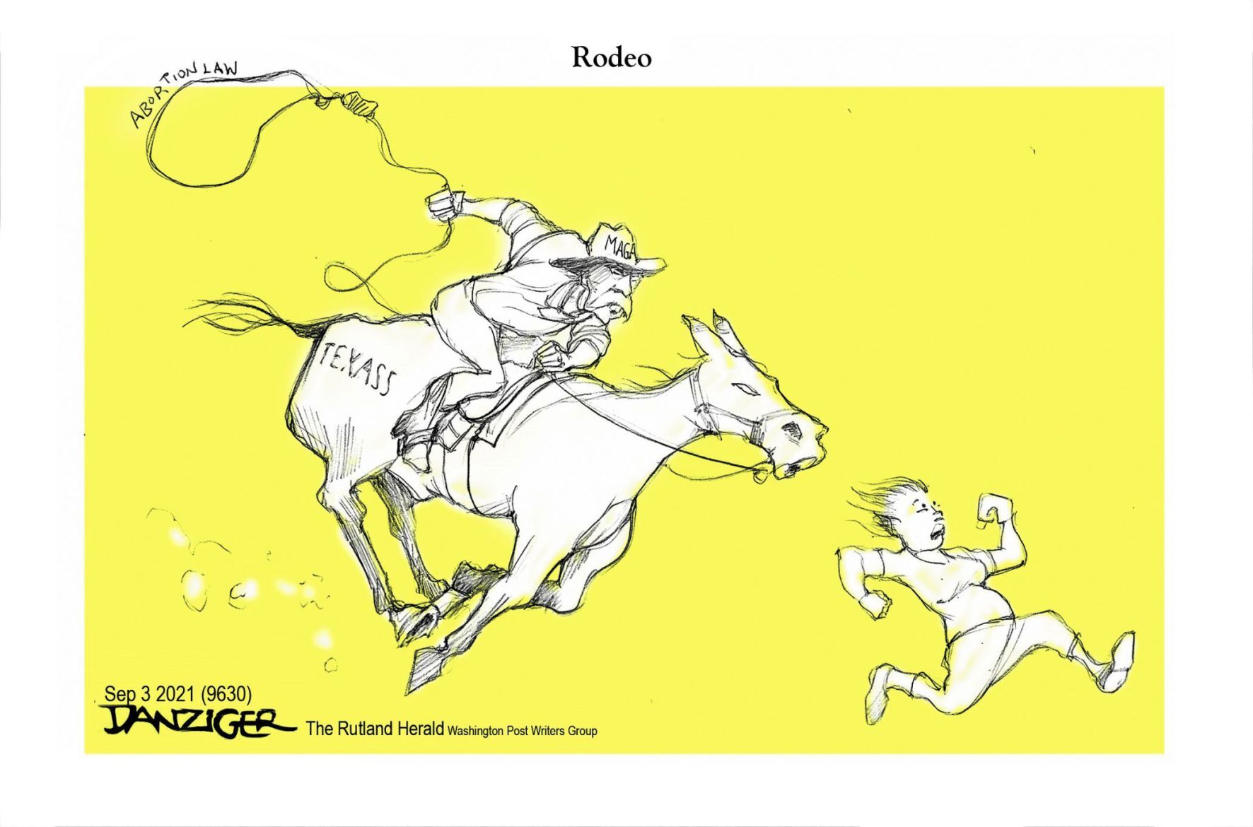 Jeff Danziger cartoon